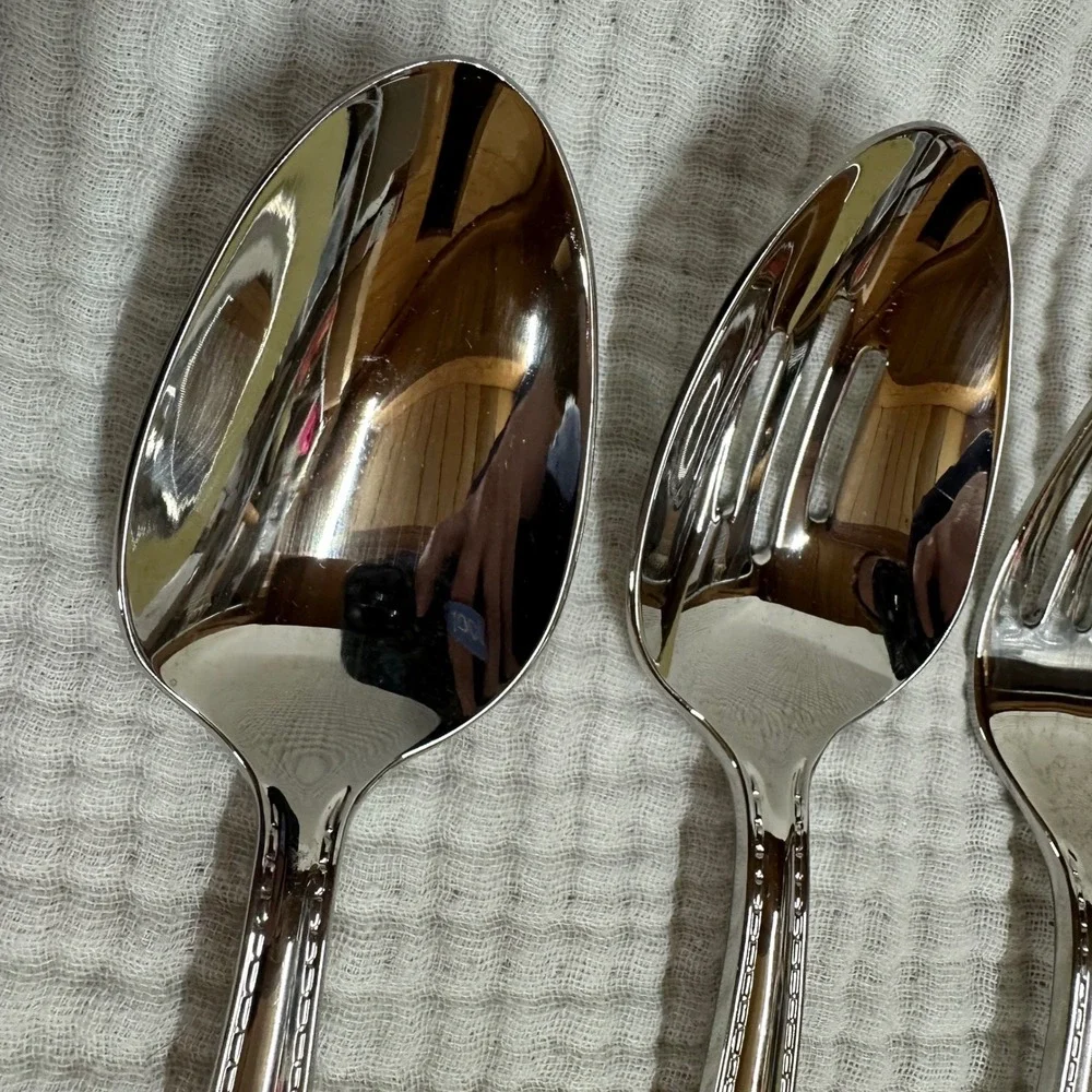 Lauren Ralph Lauren 4 Pc. Hostess Set Sinclair Stainless Steel